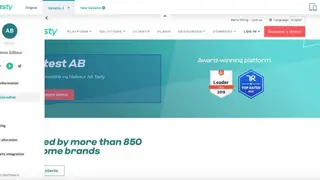 AB Tasty screenshot