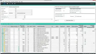 abas ERP screenshot