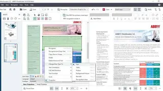 ABBYY FineReader PDF screenshot