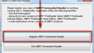 ABBYY Screenshot Reader screenshot