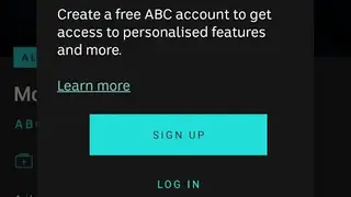 ABC iview screenshot