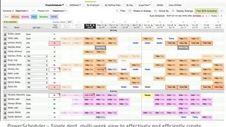ABILITY SMARTFORCE Scheduler screenshot