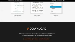 Abricotine screenshot