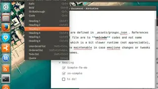 Abricotine screenshot