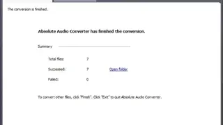 Absolute Audio Converter screenshot