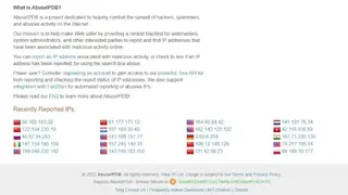 AbuseIPDB screenshot
