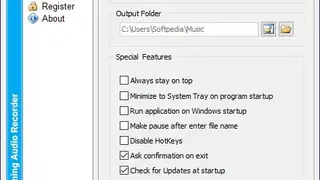 Abyssmedia Streaming Audio Recorder screenshot