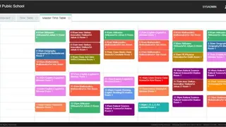 Academia ERP screenshot