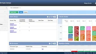 Academia ERP screenshot