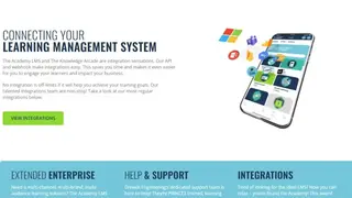 Academy Platform LMS screenshot