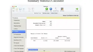 AcaStat screenshot