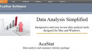 AcaStat screenshot