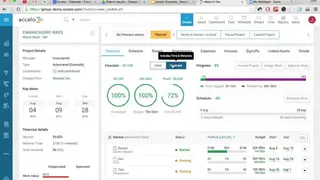 Accelo screenshot