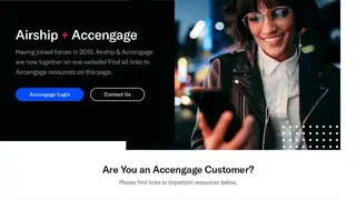 Accengage screenshot