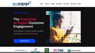 Accengage screenshot