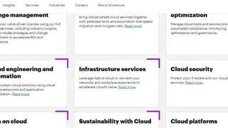 Accenture Cloud Platform screenshot