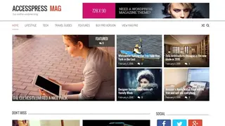 AccessPress screenshot