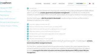 Accolade Product Lifecycle Management screenshot