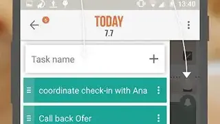 Accomplish To-Do list reborn screenshot
