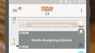Accomplish To-Do list reborn screenshot