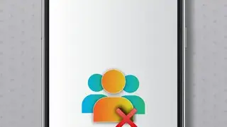 Account Delete for social application screenshot