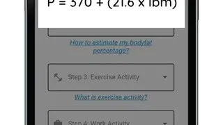 AccuBMR – BMR, TDEE, Calorie & Macro Calculator screenshot