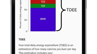 AccuBMR – BMR, TDEE, Calorie & Macro Calculator screenshot