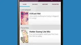 AccuRadio screenshot