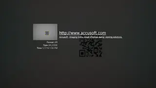 Accusoft Barcode Scanner screenshot