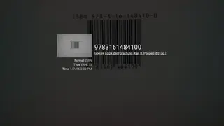 Accusoft Barcode Scanner screenshot