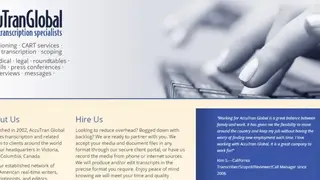 AccuTran Global screenshot