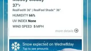 AccuWeather screenshot