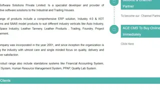 Ace Software Solutions screenshot