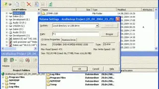 Acebackup screenshot