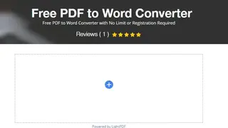 Acethinker Free PDF to Word Converter screenshot