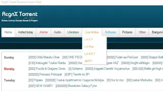 AcgnX Torrent screenshot