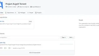 AcgnX Torrent screenshot