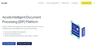 Acodis – Intelligent Document Processing (IDP) screenshot