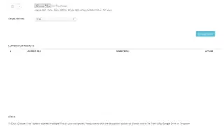 Aconvert screenshot