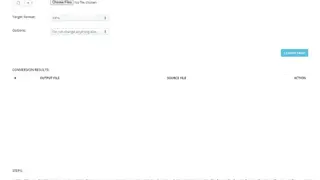 Aconvert screenshot