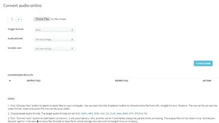 Aconvert screenshot