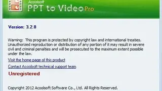Acoolsoft PPT to Video screenshot