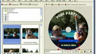 Acoustica CD/DVD Label Maker screenshot