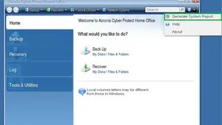 Acronis Cyber Protect Home Office screenshot