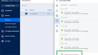 Acronis Cyber Protect Home Office screenshot