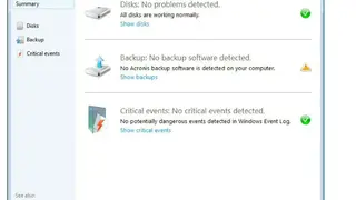 Acronis Drive Monitor screenshot