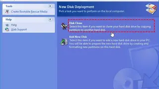 Acronis Migrate Easy screenshot