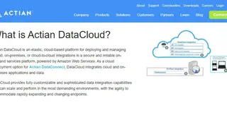 Actian DataCloud screenshot