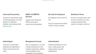 Actian DataCloud screenshot