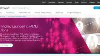 Actimize AML Essentials screenshot